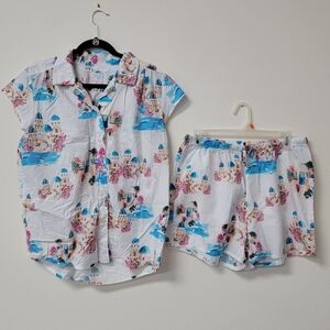 The Cats Pajamas Santorini Shorts Set Size Large